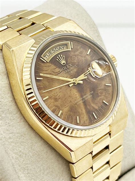 rolex dials walnut.